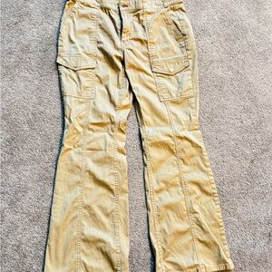 White House Black Market womens Beige Cargo Pants